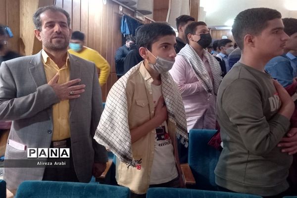 یادواره شهدای دانش‌آموز در کاشمر