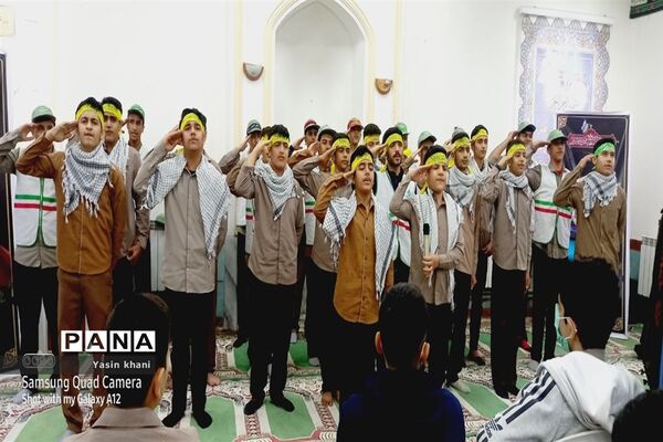 نواختن زنگ استکبارستیزی در مدارس شهرستان عباس آباد
