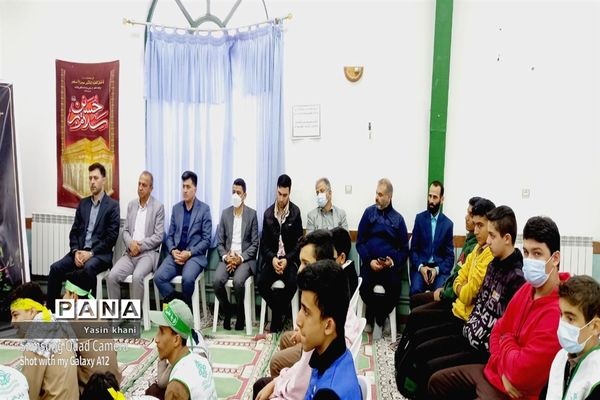 نواختن زنگ استکبارستیزی در مدارس شهرستان عباس آباد