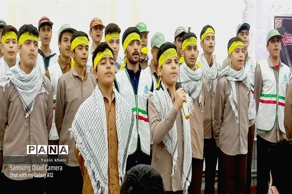 نواختن زنگ استکبارستیزی در مدارس شهرستان عباس آباد