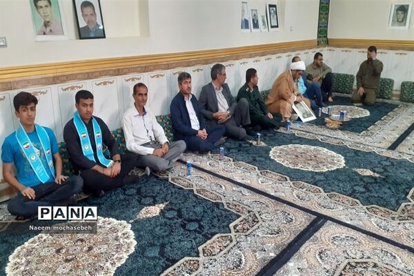 دیدار با خانواده شهدا در شادگان به مناسبت روز ۱۳ آبان