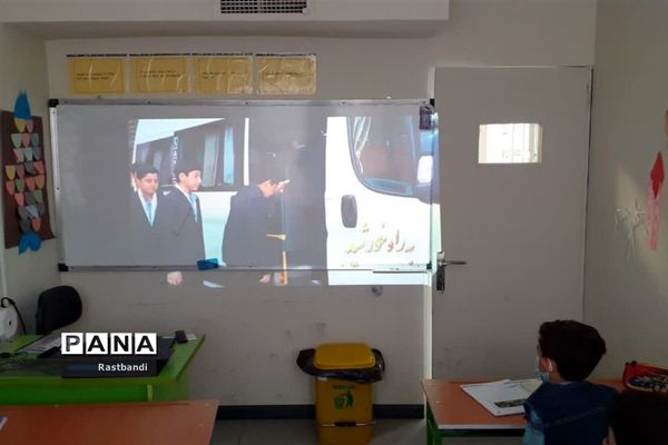 آموزش پدافند غیرعامل به دانش‌آموزان دبستان علوی ۲ منطقه ۱۳