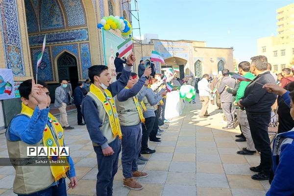 راهپیمایی ۱۳ آبان در ملارد