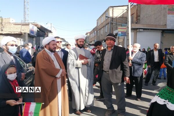 راهپیمایی روز 13 آبان در صفادشت