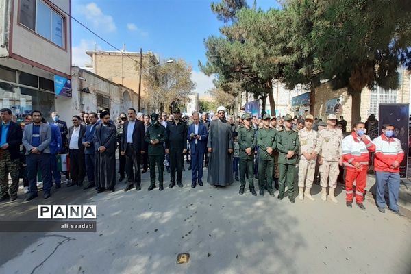 راهپیمایی 13 آبان در شهرستان کلات خراسان رضوی