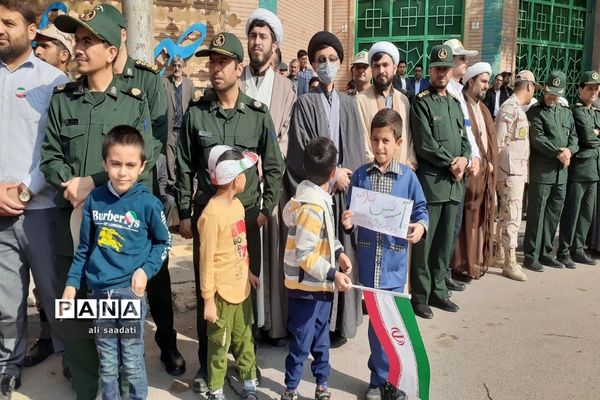 راهپیمایی 13 آبان در شهرستان کلات خراسان رضوی