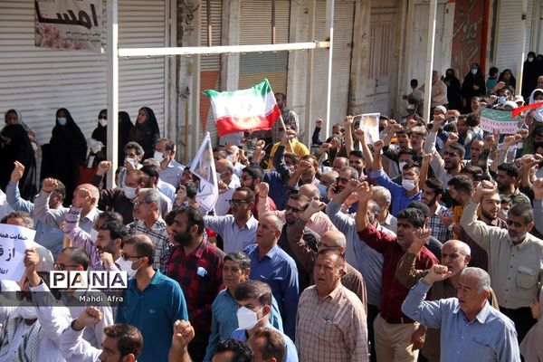 راهپیمایی یوم الله 13 آبان در بهبهان