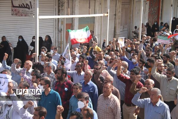 راهپیمایی یوم الله 13 آبان در بهبهان