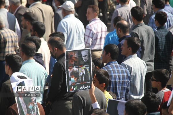 راهپیمایی یوم الله 13 آبان در بهبهان