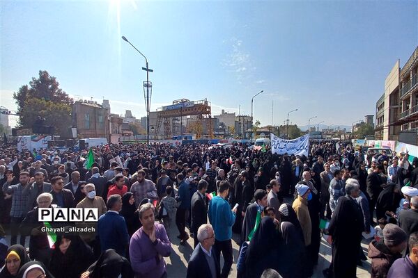 راهپیمایی ۱۳ آبان درمشهد