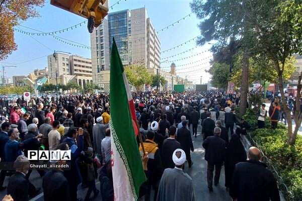 راهپیمایی ۱۳ آبان درمشهد
