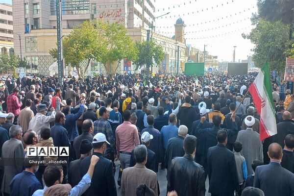 راهپیمایی ۱۳ آبان درمشهد