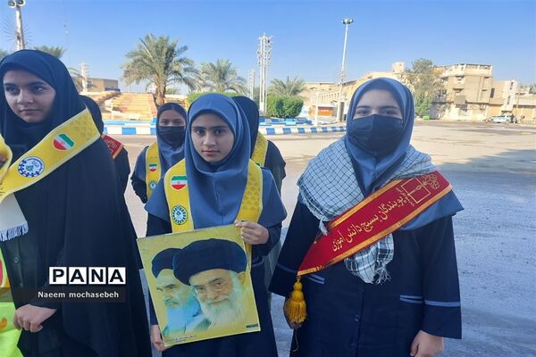 راهپیمایی ۱۳ آبان در شادگان