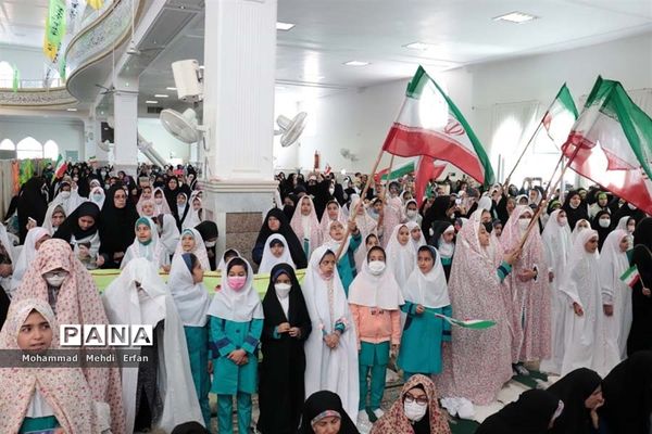 حضور با شکوه مردم آباده در راهپیمایی 13 آبان