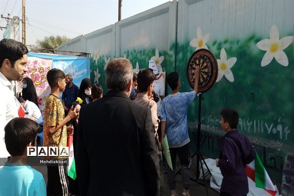 اهوازی‌ها در راهپیمایی ۱۳ آبان حماسه آفریدند