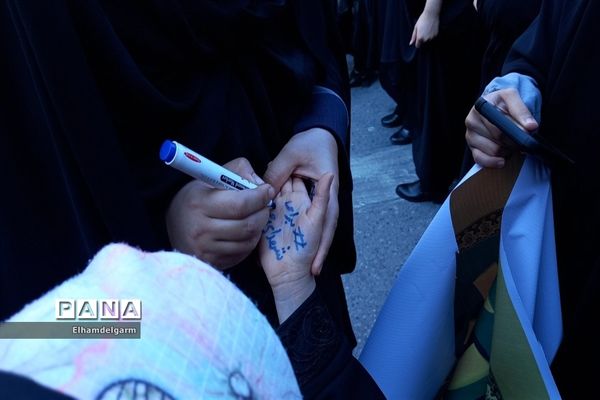 راهپیمایی ۱۳ آبان در شوشتر