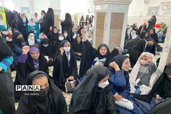 راهپیمایی 13 آبان در شهرستان آباده