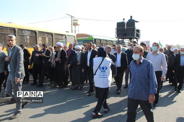 راهپیمایی 13 آبان در اسلامشهر