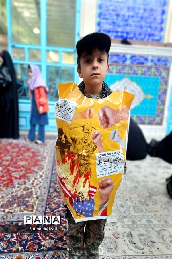 حضور پرشور دانش‌آموزان شهرستان اقلید در راهپیمایی روز عزت آفرینی