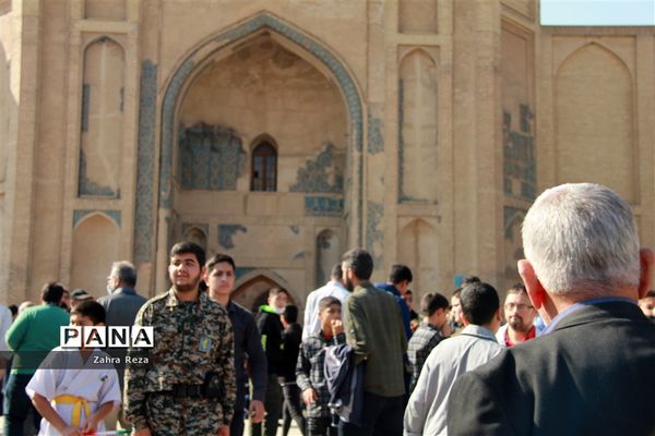 راهپیمایی ۱۳ آبان در شهرستان ورامین