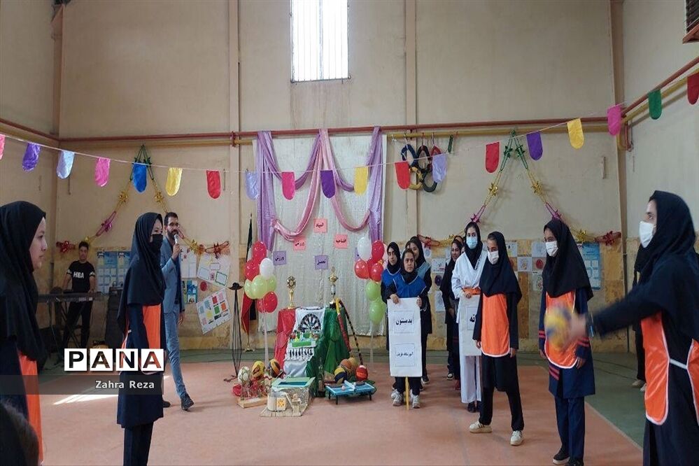 افتتاحیه المپیاد ورزشی درون مدرسه‌ای در دبیرستان طریقت جوادآباد