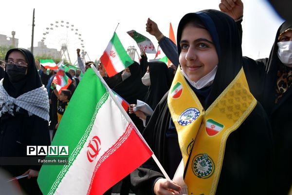 راهپیمایی 13 آبان در اهواز