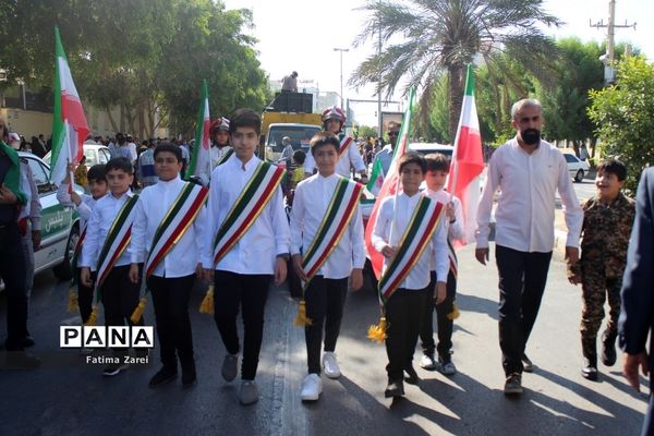 راهپیمایی یوم الله 13 آبان در بوشهر