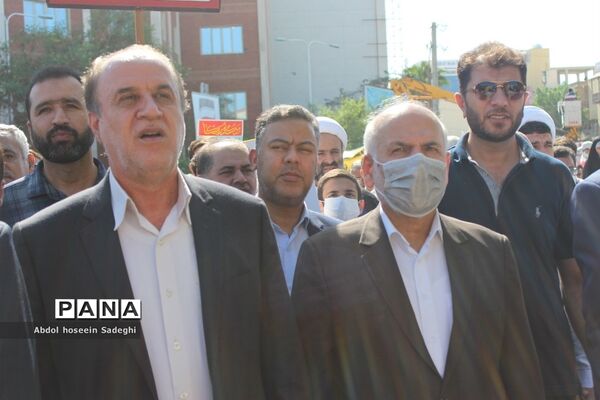 راهپیمایی یوم الله 13 آبان در بوشهر