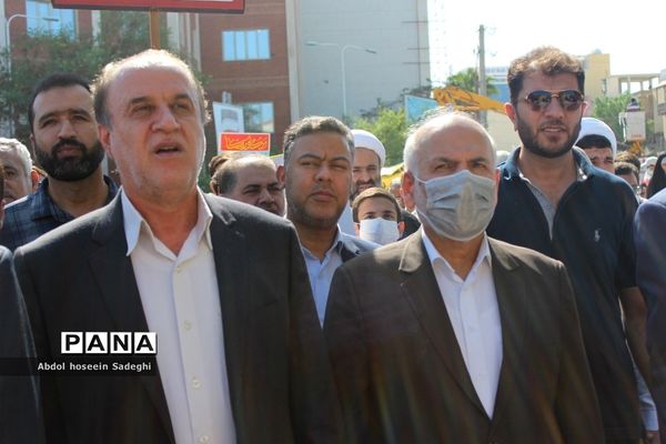 راهپیمایی یوم الله 13 آبان در بوشهر