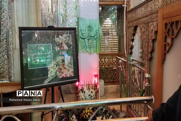 برپایی موکب‌ شهدای دانش‌آموز در حاشیه راهپیمایی یوم الله ۱۳ آبان در شیراز