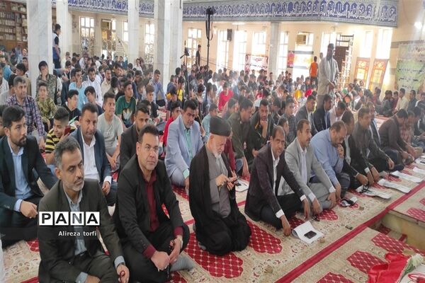 راهپیمایی ۱۳ آبان در شهرستان دشت آزادگان