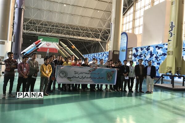 بازدید راویان پیشرفت از باغ ملی هوا فضای سپاه پاسداران انقلاب اسلامی