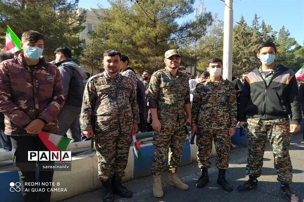راهپیمایی 13 آبان در قزوین-2
