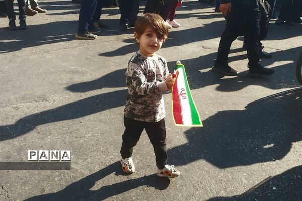 راهپیمایی ۱۳ آبان در قائمشهر