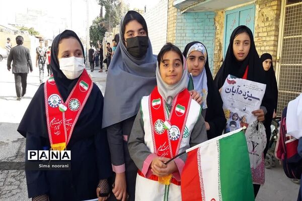 راهپیمایی ۱۳ آبان در مناطق و نواحی خوزستان