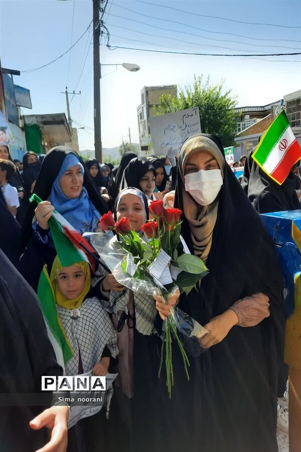 راهپیمایی ۱۳ آبان در مناطق و نواحی خوزستان