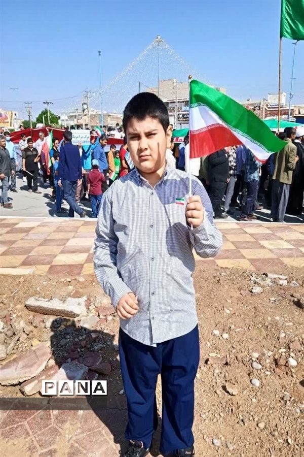 برگزاری راهپیمایی ۱۳ آبان در امیدیه