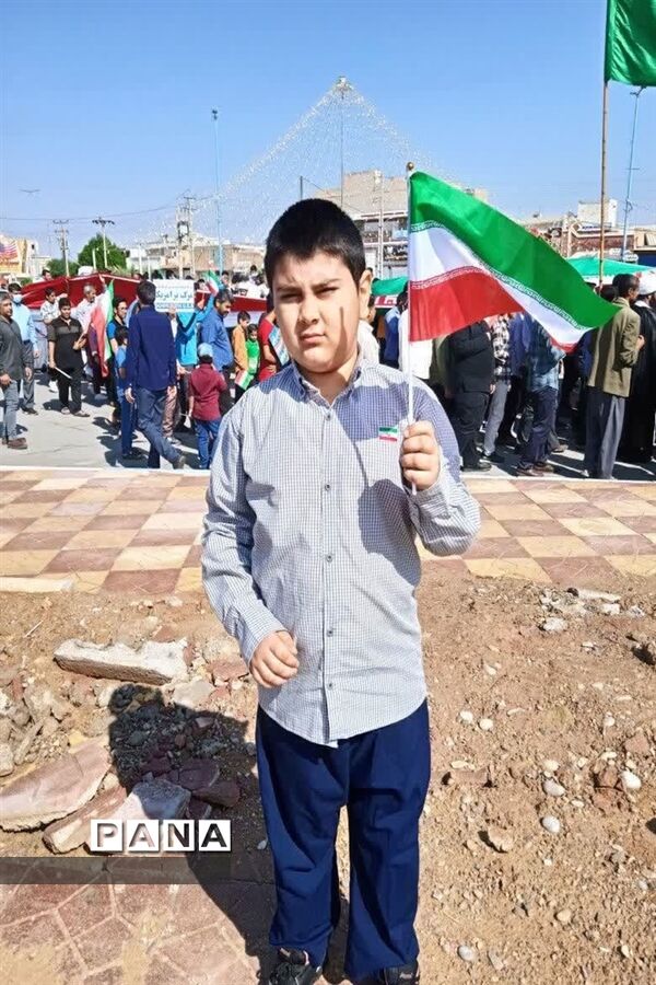 برگزاری راهپیمایی ۱۳ آبان در امیدیه