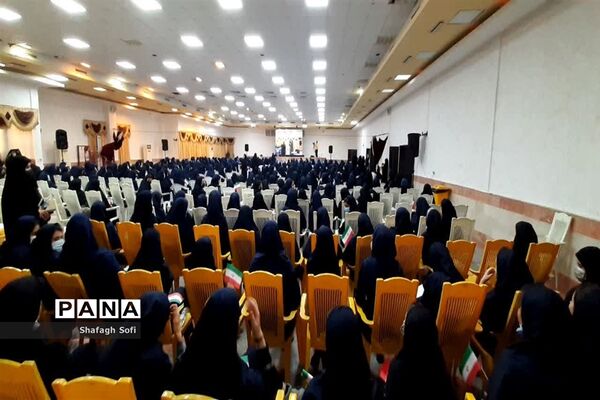 گردهمایی بزرگ دختران فاطمی در امیدیه