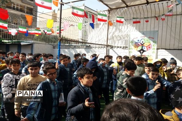 مراسم سوگواری حضرت فاطمه معصومه در دبستان علوی منطقه ۱۳