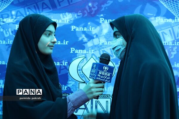 حضور پُرشور دانش‌آموز خبرنگاران کرمانشاهی در 13 آبان