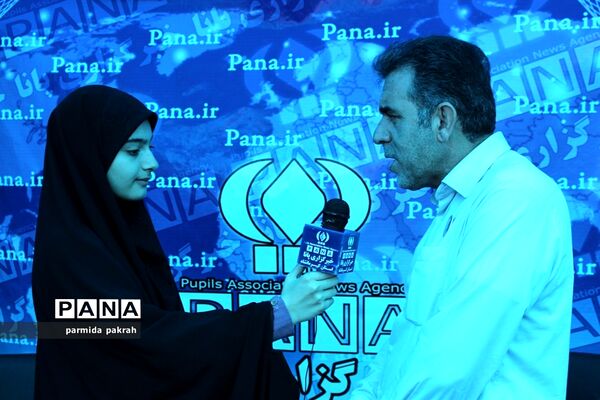 حضور پُرشور دانش‌آموز خبرنگاران کرمانشاهی در 13 آبان