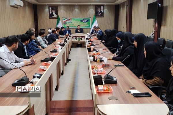 آیین معارفه مدیر آموزش و پرورش بهارستان دو