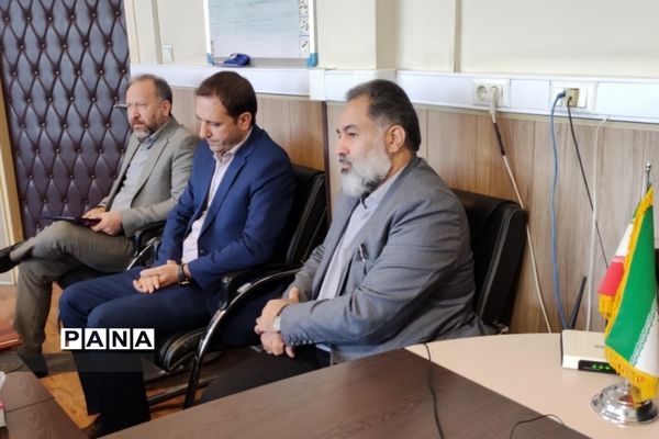 آیین معارفه مدیر آموزش و پرورش بهارستان دو