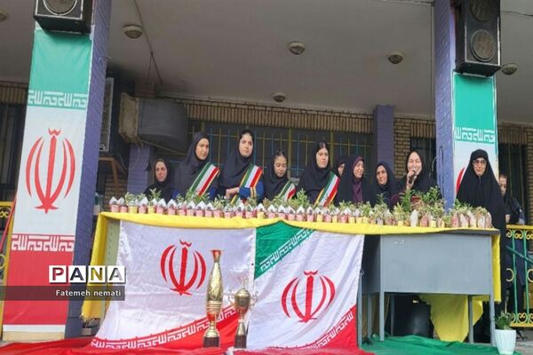 افتتاحیه المپیاد ورزشی درون‌مدرسه‌ای در دبیرستان دخترانه شایستگان