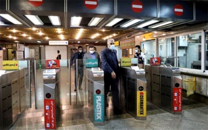 وضعیت مناسب ۱۶۶ پله برقی و ۵۰ آسانسور خط یک متروی تهران