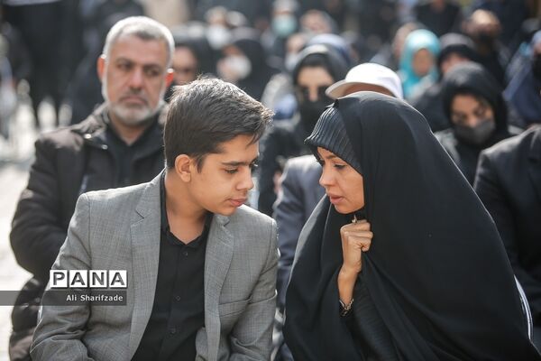 مراسم تشییع  غلامرضا سلیمانی