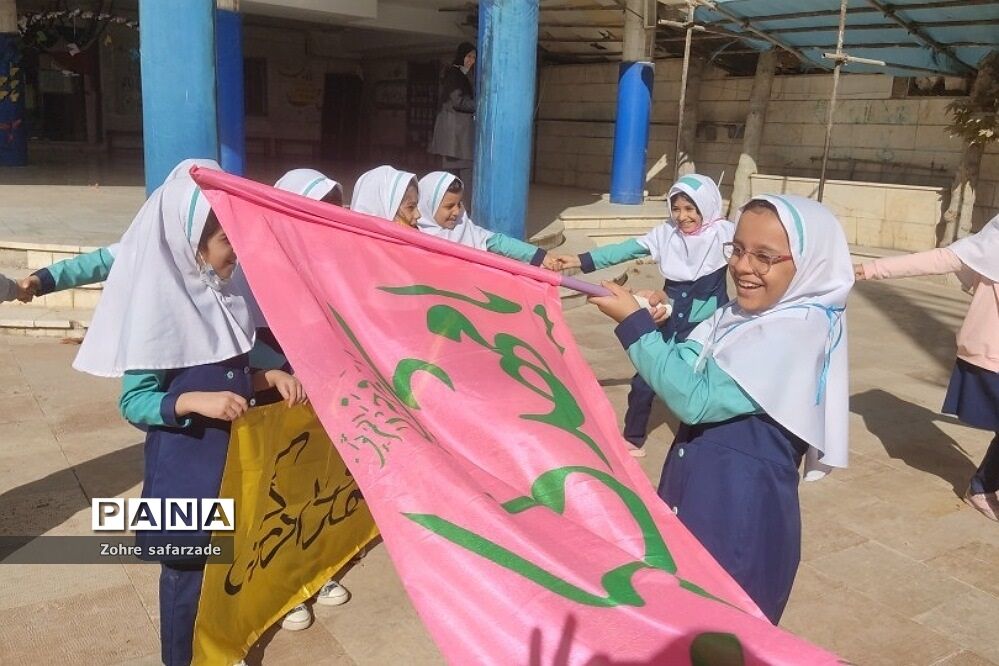 طرح «مصباح المهدی» در دبستان سما رودهن