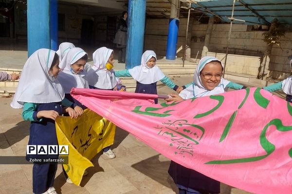 طرح «مصباح المهدی» در دبستان سما رودهن