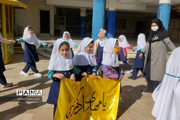 طرح «مصباح المهدی» در دبستان سما رودهن